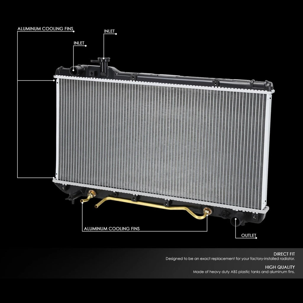 DPI 1859 Cooling Radiator for Toyota Rav4 (1996–1997) T-6061 Aluminum