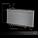 DPI 1859 Cooling Radiator for Toyota Rav4 (1996–1997) T-6061 Aluminum