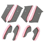 8Pcs Door Panel Armrest Cover for Honda Civic (2016–2020) Red Line