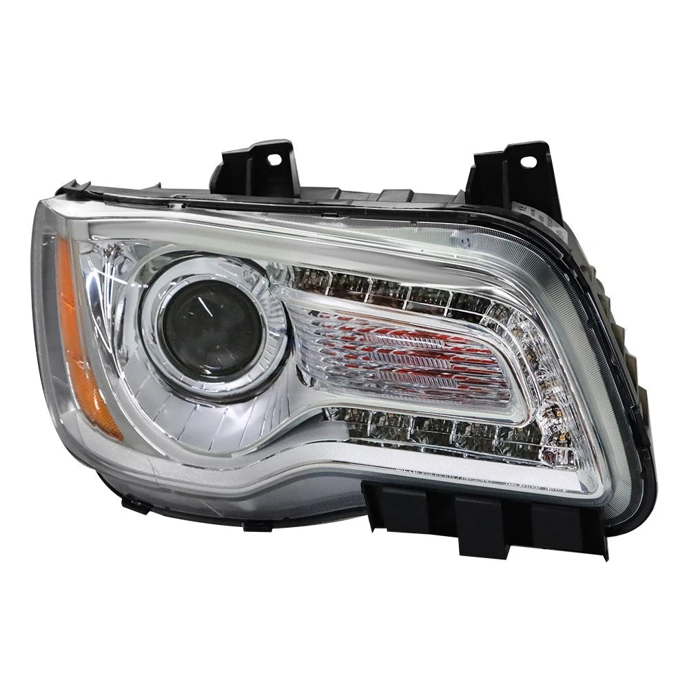 Chrome Headlight for Chrysler 300 (2011–2014) Passenger Side Halogen
