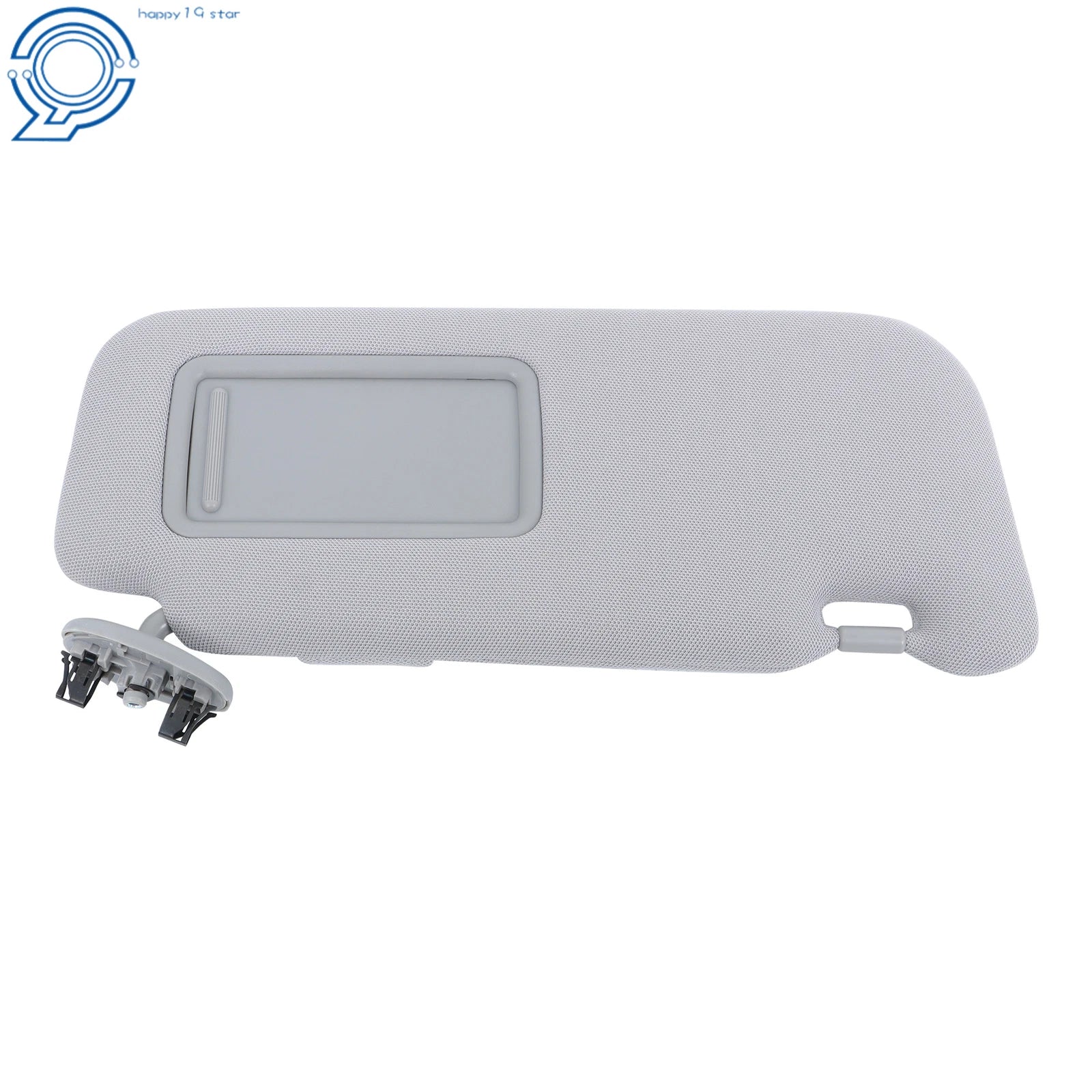Right Sun Visor Shade for Toyota Corolla (2009–2013) Gray with Mirror