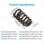 Beehive Valve Spring Kit for Chevrolet 4.8 5.3 5.7 6.0 6.2 LS1 LS2 LS3 (2000–2023)