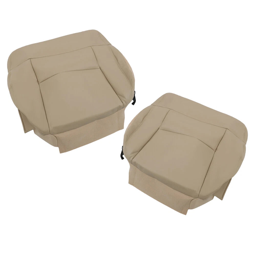 Leather Seat Covers for Ford F150 Lariat XLT (2004–2008) Tan