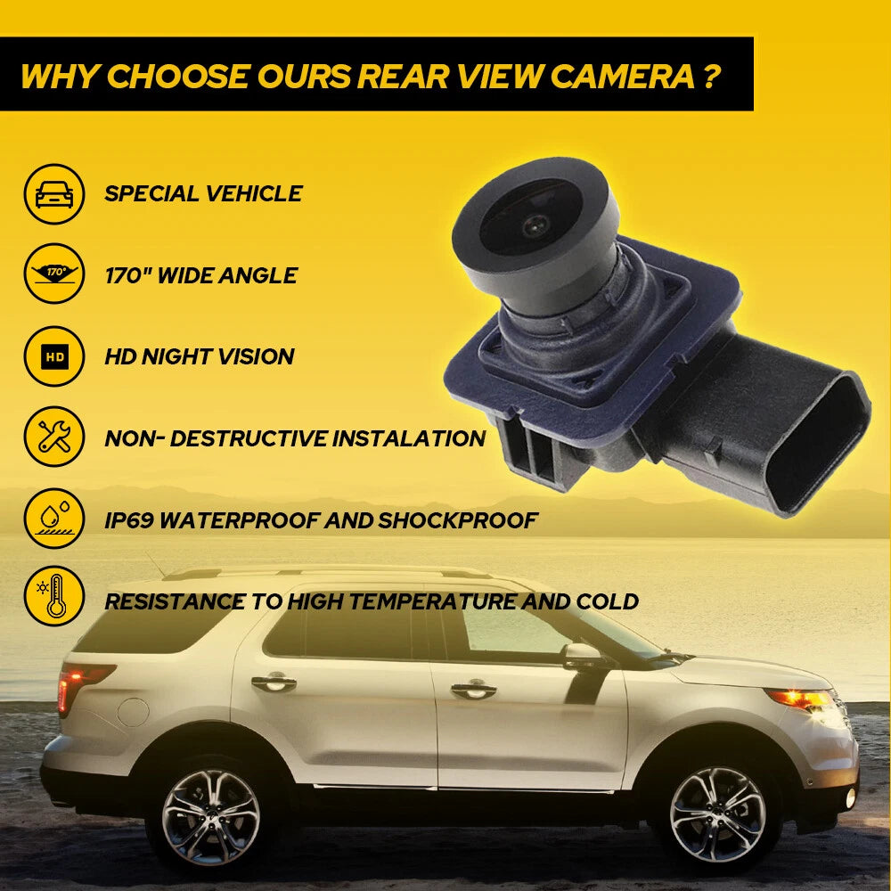 Rear Backup Reverse Camera for Ford Explorer (2011â2015)