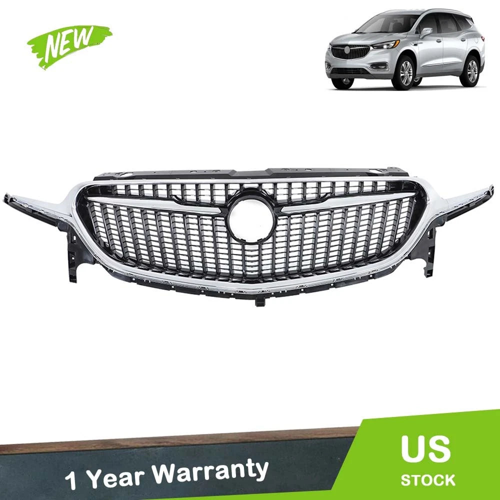 Chrome Front Bumper Upper Grille for Buick Enclave (2018–2021) 84739632