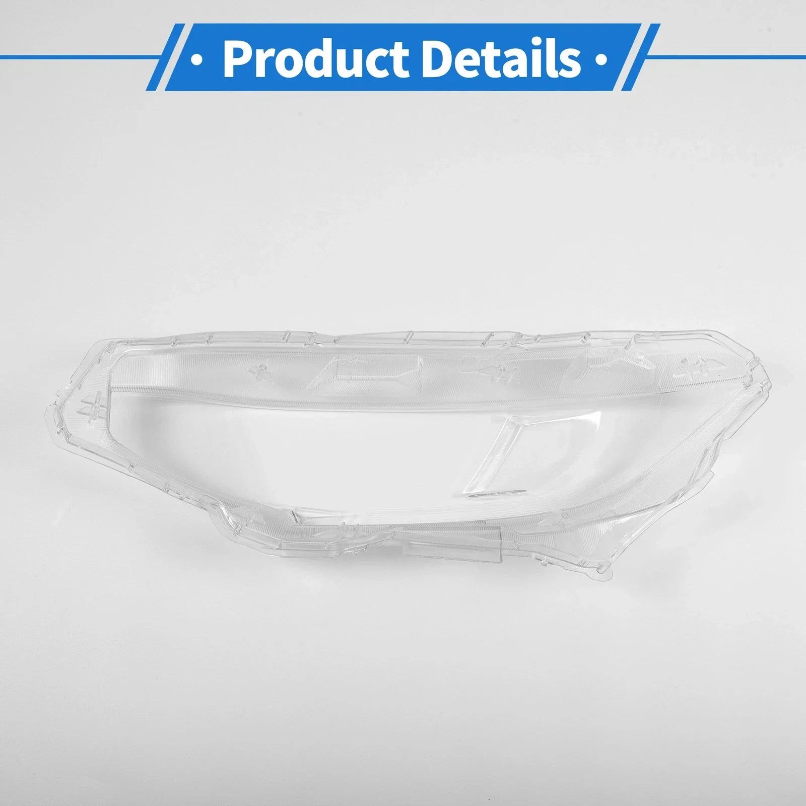 Car Front Right Headlight Lens Cover for Honda Civic (2016-2018)