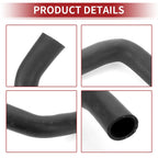 Radiator Hose for Honda Civic (1992–2000) No. 19502P08000 Rubber Black