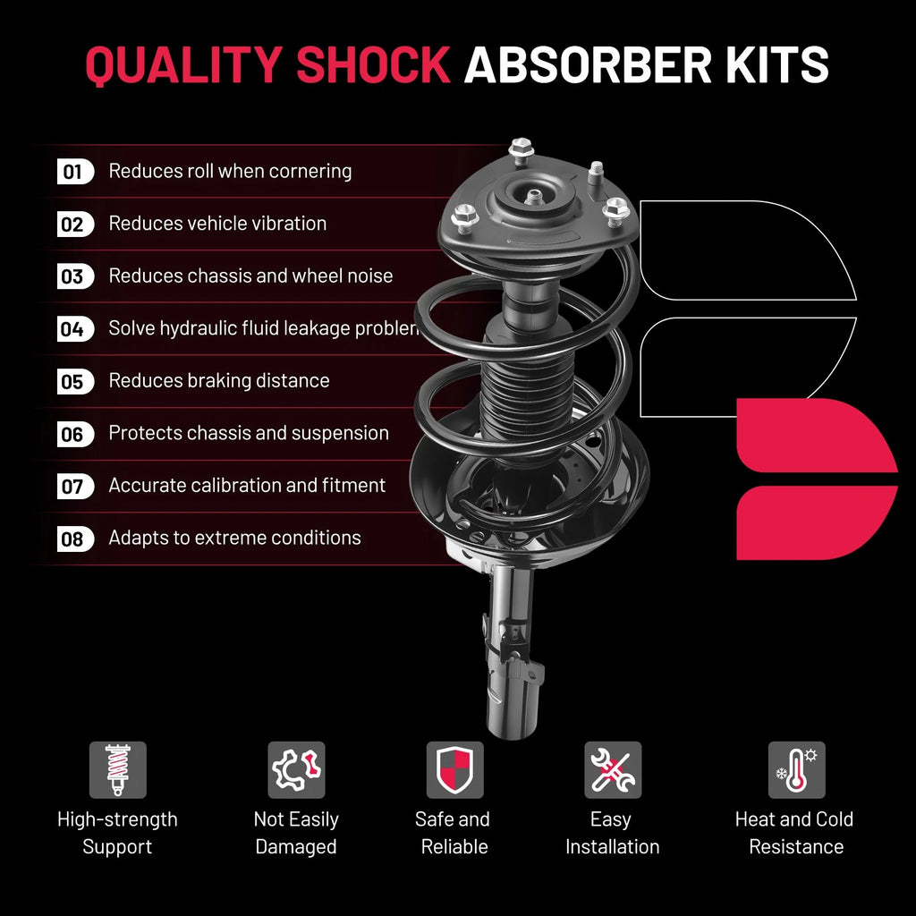Front Complete Struts Shocks for Honda Accord (2013-2017)