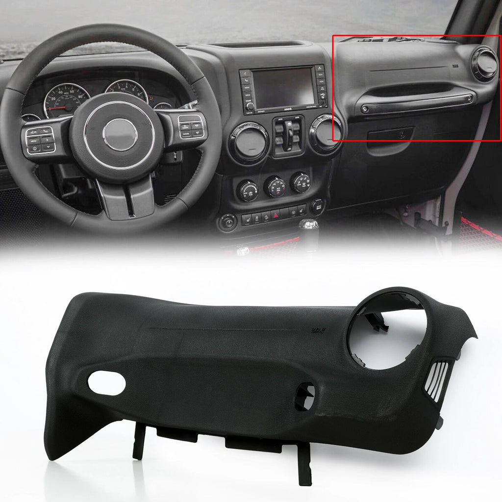 Dashboard Cover Trim Panel for Jeep Wrangler JK (2015-2018)