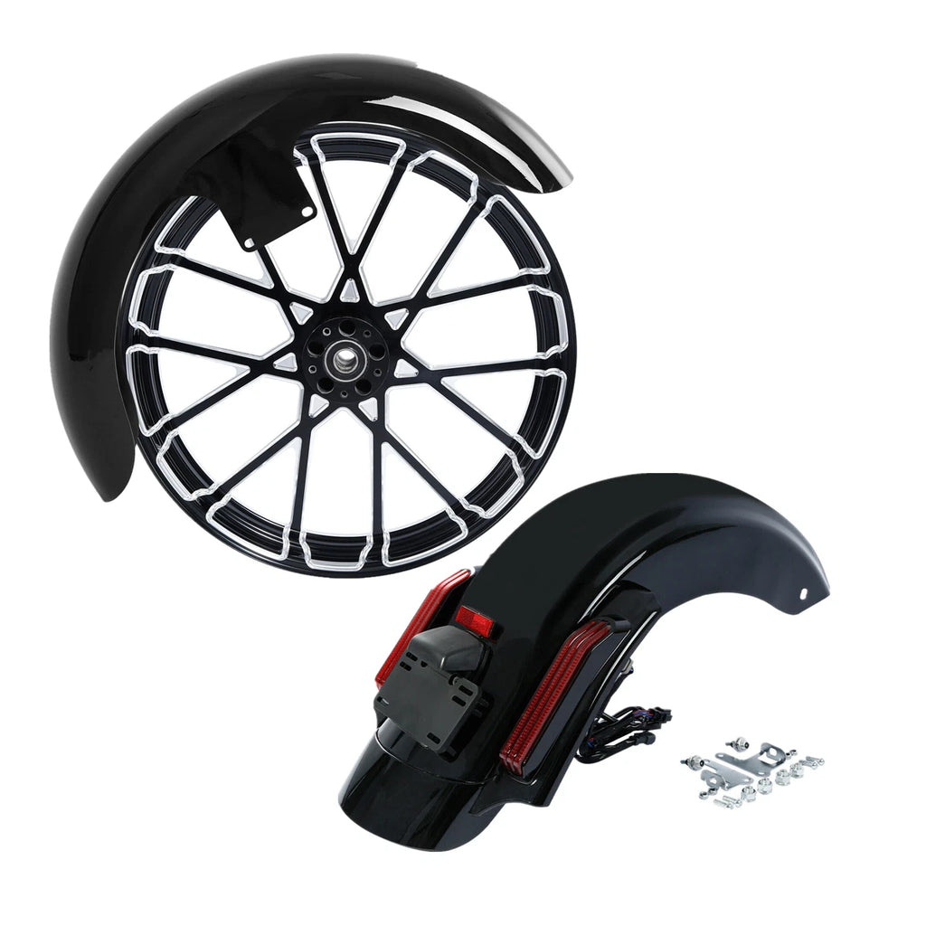 Front Fender Wheel & Rear Fender for Harley Road Glide (2014–2025)
