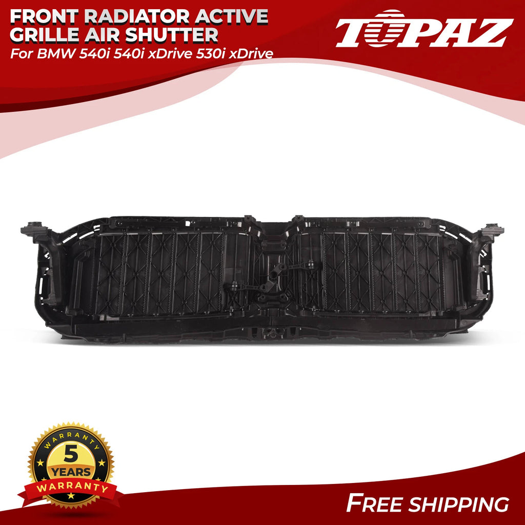 Front Radiator Active Grille Air Shutter for BMW 540i, 530i (2017–2020)