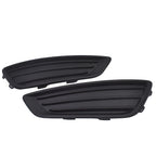 Fog Light Cover Bezel Trim for Ford Focus (2015–2018) LH & RH, Black Housing