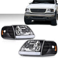 LED Tube Headlights & Corner Parking Lights for F150 Expedition (1997–2004)