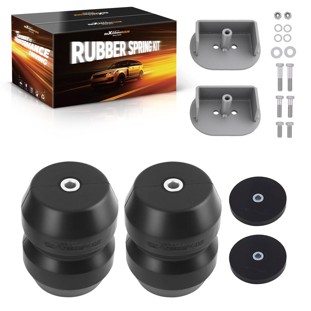 Rear Rubber Spring Helper for Ford F-250 Super Duty (2005–2010) 6000LBS