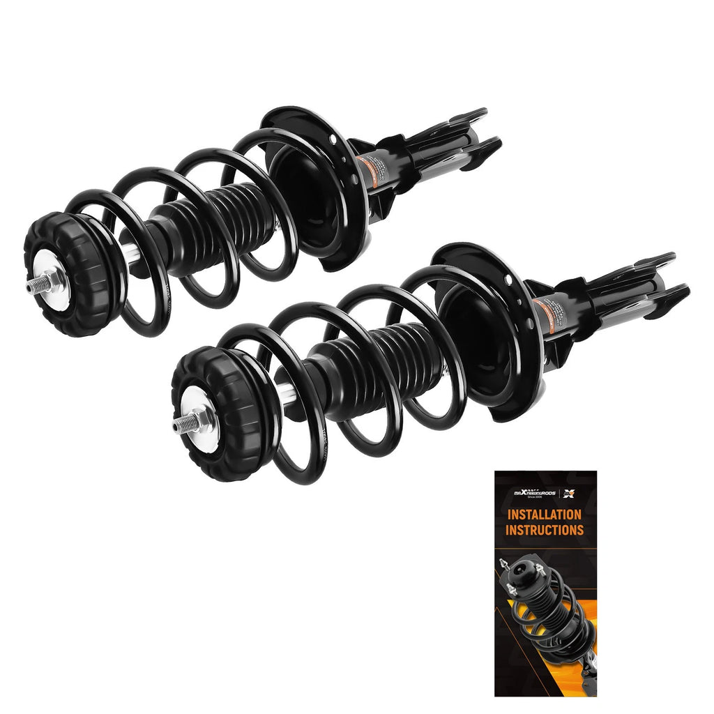 2X Front Complete Struts w/Coil Spring Assembly for Cadillac SRX (2010-2016)