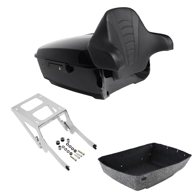 Trunk Backrest Mount Rack for Harley Softail FLHC FLHCS (2018–2026)
