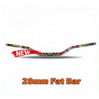 1 1/8" Fat Bars 28mm Handlebars for MX SM Enduro Off Road Motorcycle