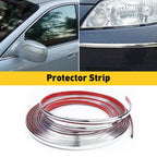 10MM Chrome Moulding Trim Strip for Car Door Window Bumper Edge Guard