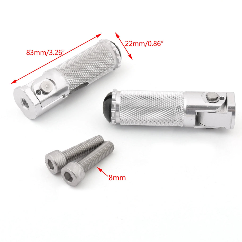 Folding Foot Pegs Rear Set for Universal Motorcycle (T9)