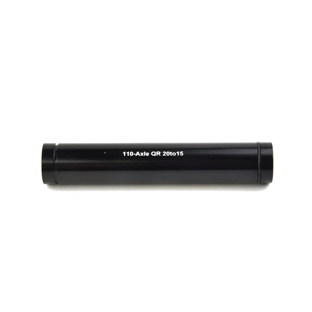 1X 20mm to 15mm Thru Axle Adapter for MTB Bike (100mm/110mm Shaft) Black