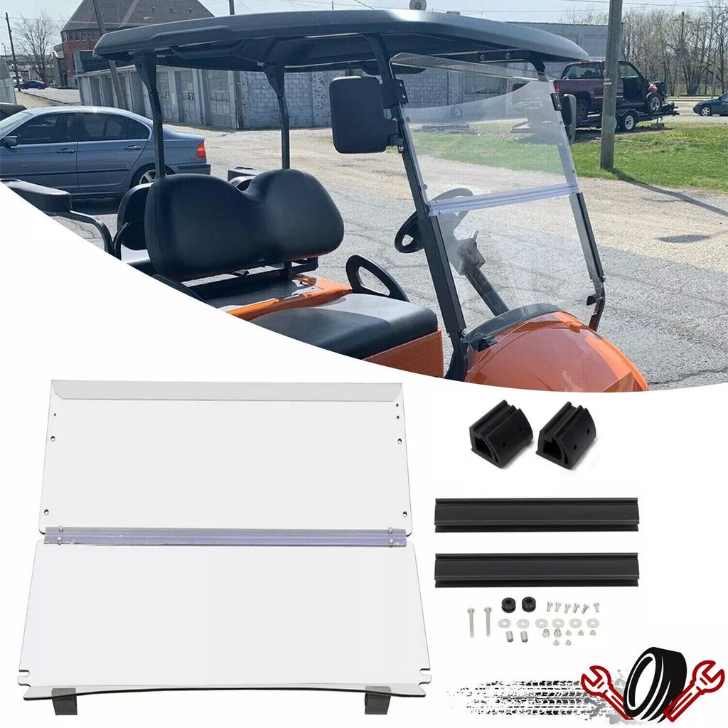 Clear Fold Windshield for Club Car Precedent (2004–2014)