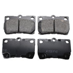 Set of 2 Rear Rotors & Akebono ProACT Ceramic Brake Pads for GS300 IS250 (1998–2015)