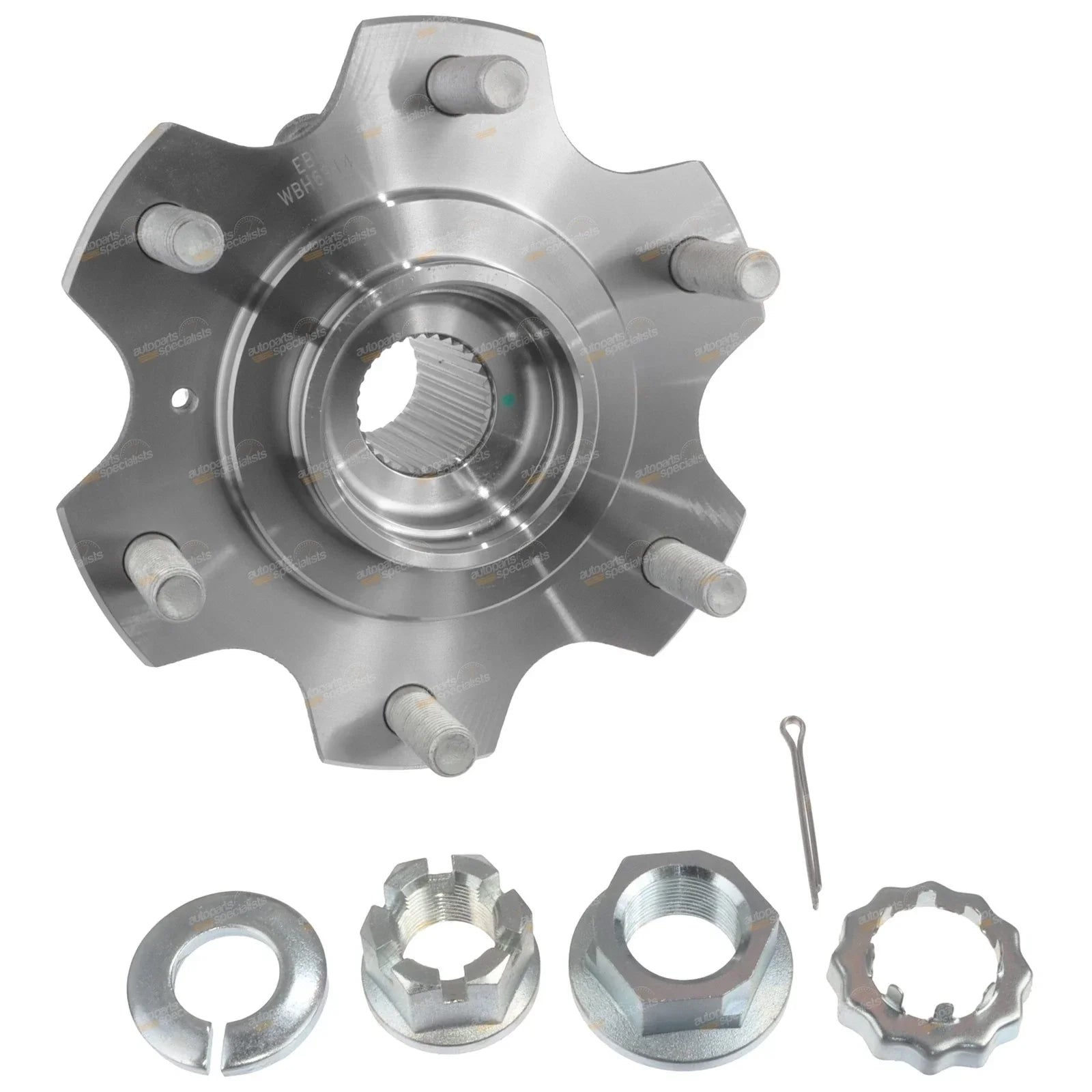 Front Wheel Bearing Hubs for Mitsubishi Pajero NL NM NP NS (2000 - 2008)