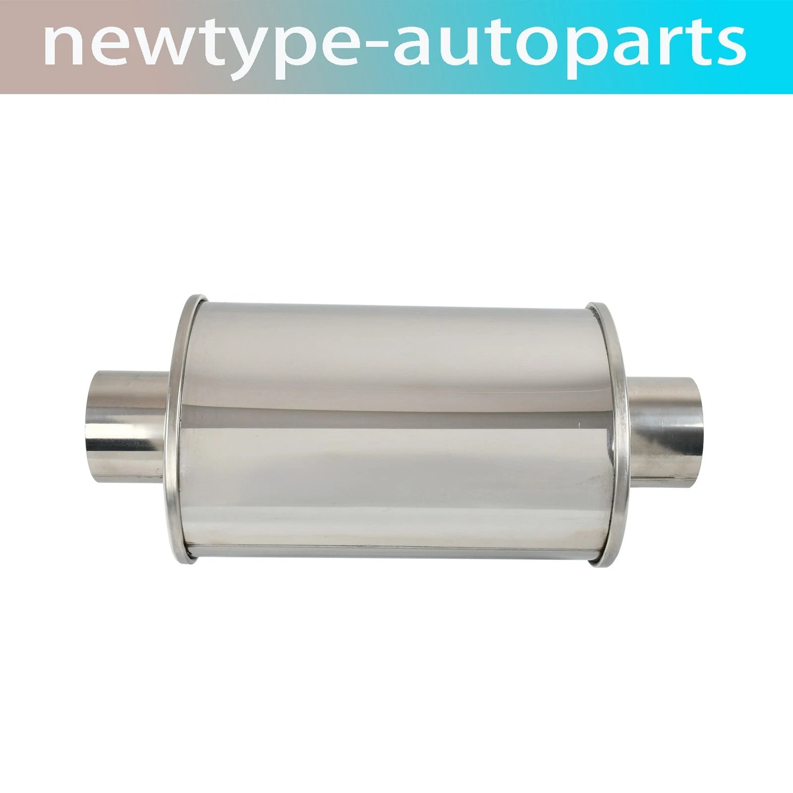 2.5 Inch Stainless Steel Muffler for Universal Applications (Universal)
