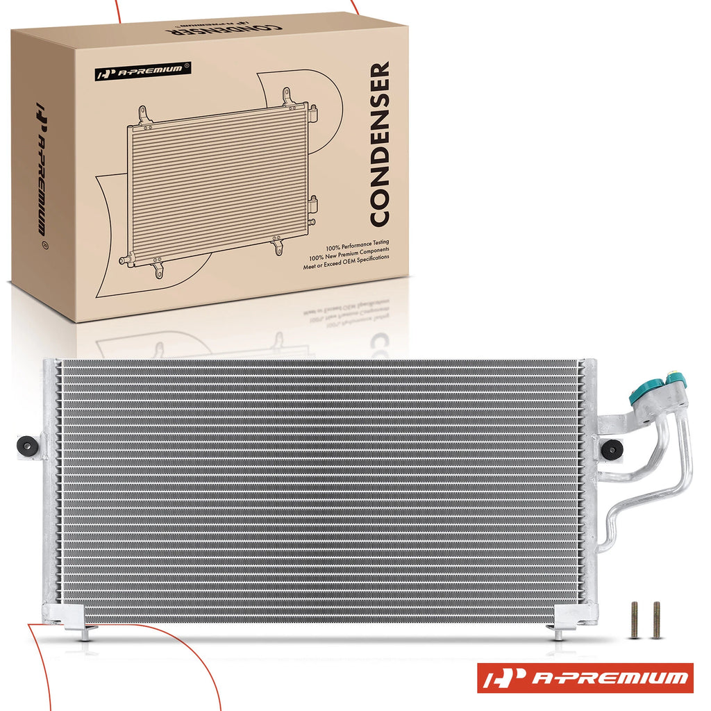 A/C Condenser with Bracket for Mitsubishi Mirage (1997–2002)