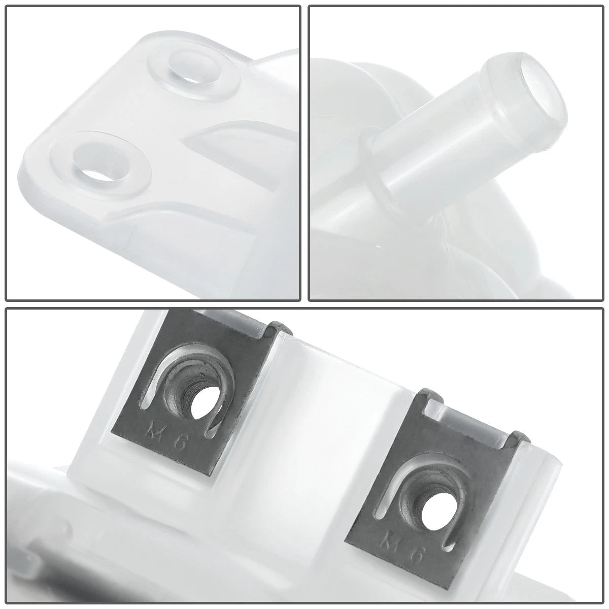 Coolant Fluid Overflow Tank Reservoir for Chevy Spark (2013–2015)