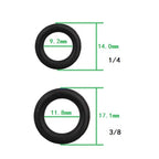 40pcs Rubber O-ring Washers for M22 1/4" 3/8" High Pressure Tools