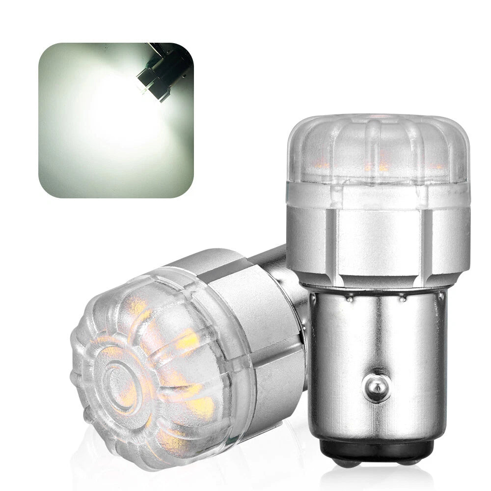 2X 1157 LED Tail Brake Stop Reverse Parking Light Bulbs for NOVSIGHT