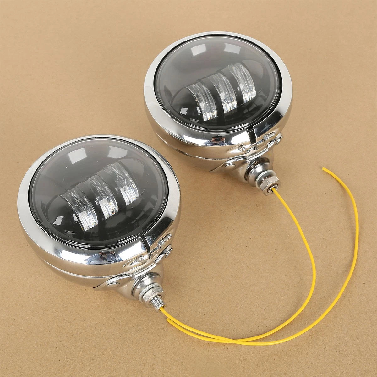 4-1/2" LED Auxiliary Spot Fog Lights for Harley
