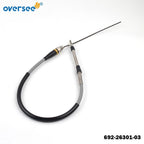 Throttle Cable for Yamaha 48-50-60-75HP 2T (Old Model) 692-26301