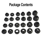 28Pcs Ball Joint Boot Suspension Dust Cover Track Tie Rod Linkage