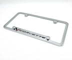 Notched Chrome License Plate Frame Replacement for Chevy C8 Corvette (2020–2024)