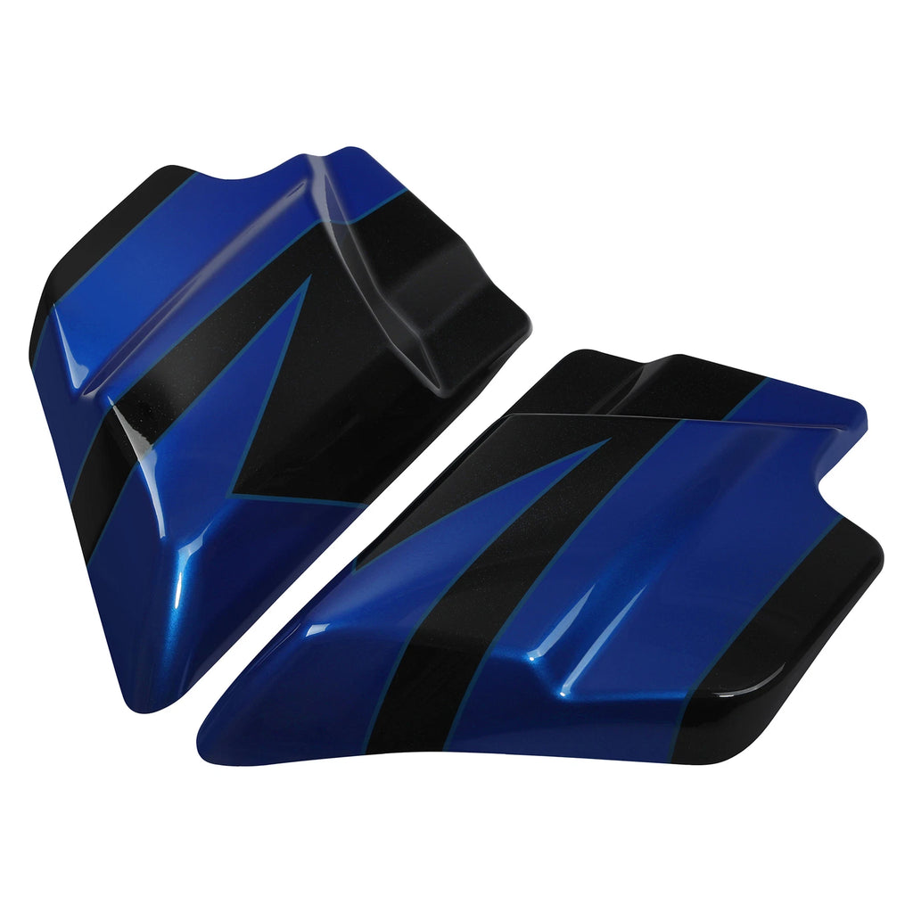 Battery Side Covers for Harley Street Glide (2009–2023) Candy Cobalt/Indigo Ink