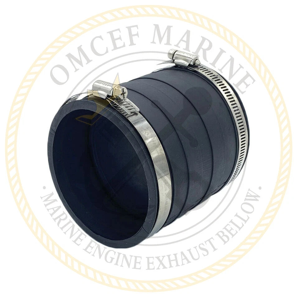 Elbow Exhaust Hose for OMC Sterndrive (#0778072, 3853608, 3852696, 913405)