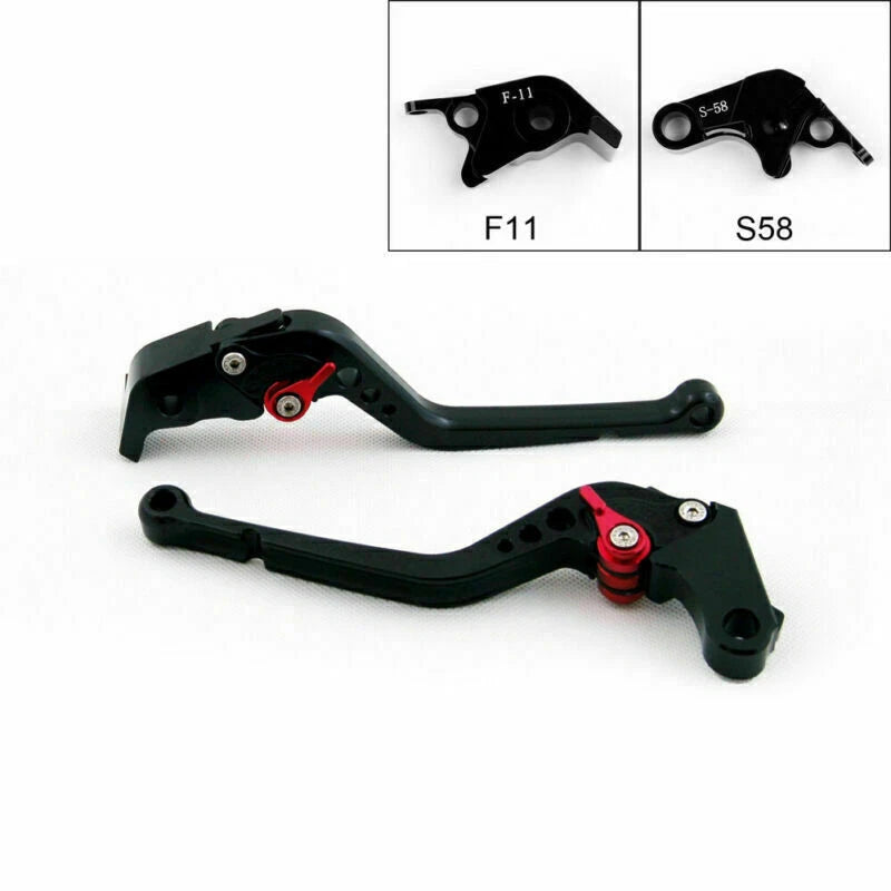 Long Brake Clutch Levers for Aprilia RSV4/RSV4 Factory (2009–2014) Black T9
