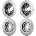 Front & Rear Brake Disc Rotors for Subaru Impreza, Saab 9-2X, Forester