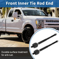 2 Pcs Front Inner Tie Rod End Links for Ford Flex (2013–2016)