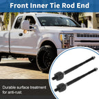 2 Pcs Front Inner Tie Rod End Links for Ford Flex (2013–2016)