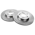 Front Disc Brake Rotors & Ceramic Pads for Honda Civic (2006-2010)