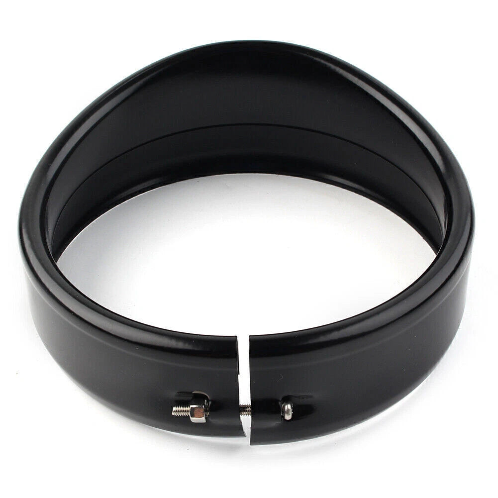 5.75" Headlight Trim Ring Visor for Harley Dyna Street Bob FXDB (1994–2020)