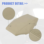 Center Console Lid Armrest Cover Protector for Toyota Prius (2004–2009) Beige