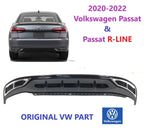 Rear Bumper Lower Valance Air Deflector for Volkswagen Passat (2020–2022) #3