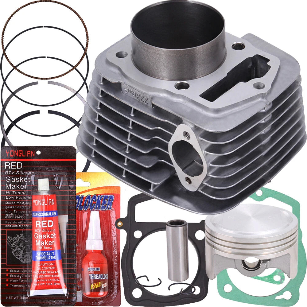 230cc 65.5mm Bore Cylinder Piston Gasket Top End Kit for Honda CRF230F (2003–2019)