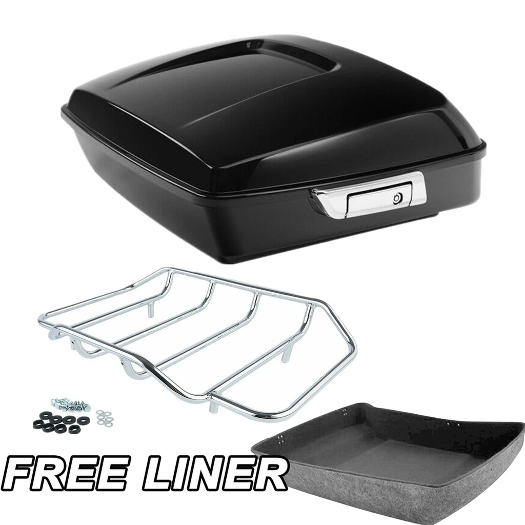 Chopped Trunk & Luggage Rack for Harley Touring Road King Electra Glide (2014–2026)