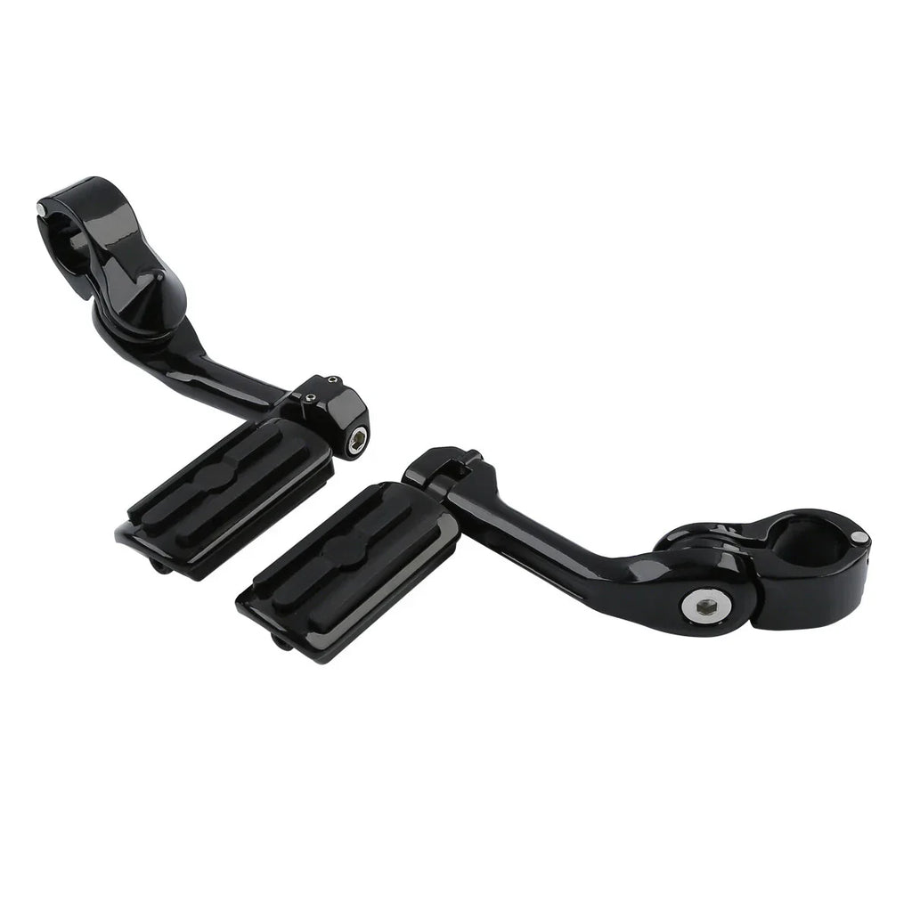 Engine Guard Highway Bar Footpegs Pegs Mount for Harley Touring (1997 - 2008)