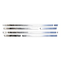 Chrome Body Side Molding (10 Pieces) for 14-2018 GMC Sierra Regular Cab 8' Bed